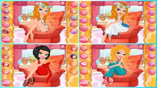 girls games dress up - spa day - Screenshot 2