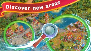 Gem Valley - Match 3 & Restore - Screenshot 1