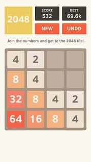 2048 by Gabriele Cirulli - Screenshot 1