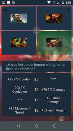 Trivia Dota 2 - Screenshot 1