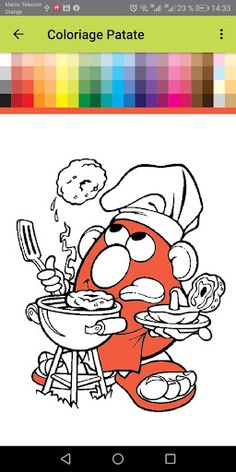 Coloriage Patate - Screenshot 1