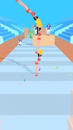 Flex Runner Cheerleading Games - Screenshot 4