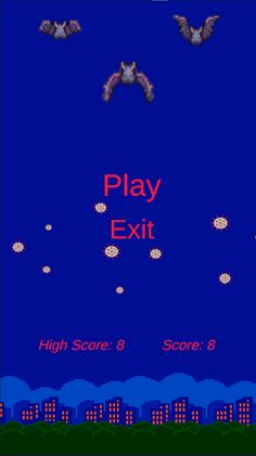 FlappyBat - Screenshot 2