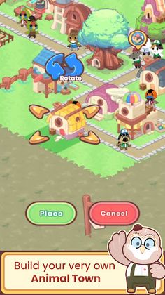 Animal Town: Cute City Builder - Screenshot 1