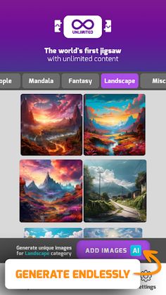 Unlimited! Jigsaw AI Puzzles - Screenshot 1