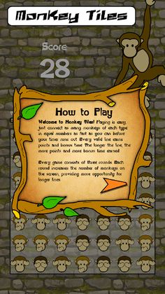 Monkey Tiles - Screenshot 4