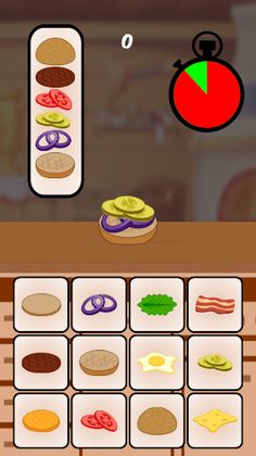 burger game - Screenshot 2