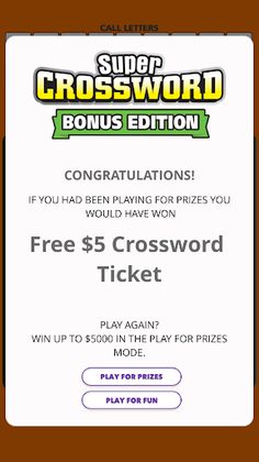 BCLC Super Crossword - Screenshot 4