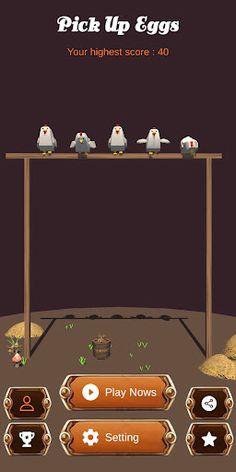 Pick up eggs - Screenshot 1