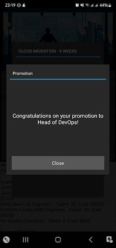 DevOps Manager Sim - Screenshot 3
