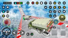Mega Ramp Army Truck Driving - Screenshot 4