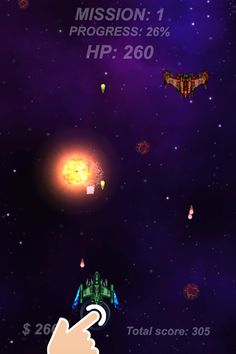 Galga Space Alien Invaders - Screenshot 1