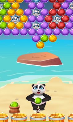 Bubble Shooter Panda - Screenshot 1