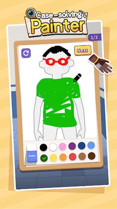 Case-solving Painter - Screenshot 2