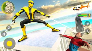 Miami Rope Hero Spider Fight - Screenshot 2