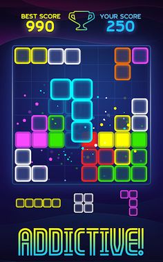Neon Block Puzzle - Screenshot 4
