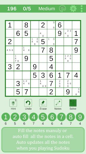 Sudoku - numbers and letters - Screenshot 3