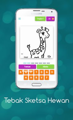 Tebak sketsa hewan - Screenshot 1