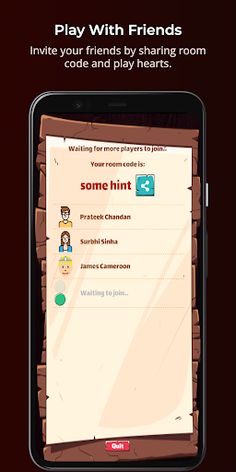 Hearts - Multiplayer card game - Screenshot 2