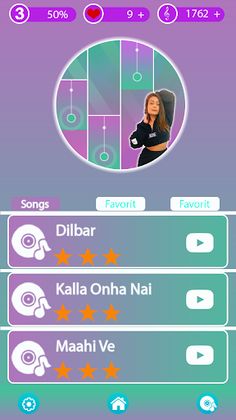 Neha Kakkar - Piano Game - Screenshot 1