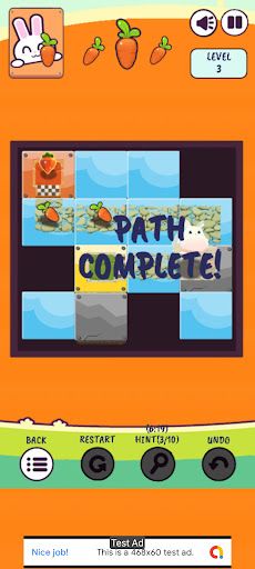 Unroll Rabbit - Screenshot 1