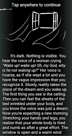 The Dream - Interactive Story - Screenshot 1