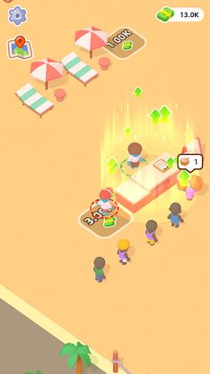 My Beach Stall: Tycoon Games - Screenshot 2