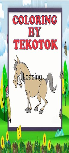 Horse Coloring - Screenshot 1