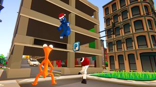 Rainbow Rope Monster Game City - Screenshot 3