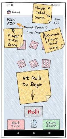 Sketchy Farkle! - Screenshot 2