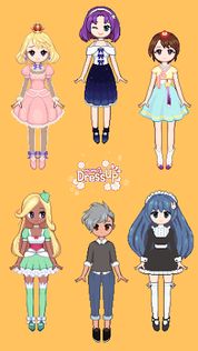 Momo's Dressup - Screenshot 1