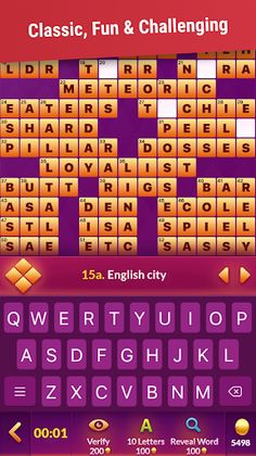 Crossword Masters: Online Fun  - Screenshot 2