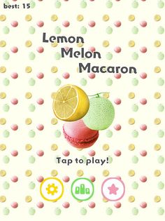 Lemon Melon Macaron - Screenshot 4
