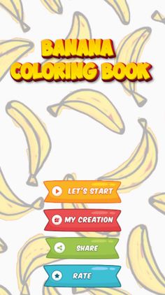 Banana coloring book - Screenshot 4