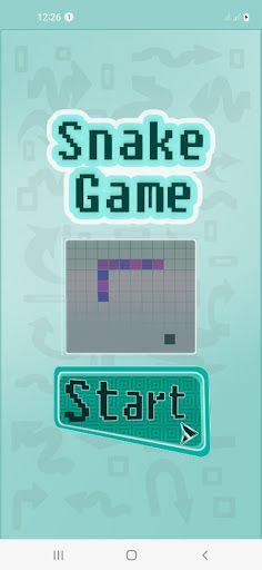 Snake Game: A Fun Retro Look - Screenshot 1
