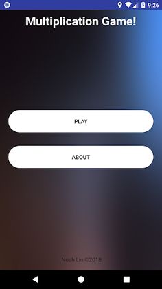 Multiplication Game - Screenshot 1