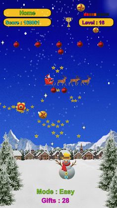 Santa Christmas gift shooter - Screenshot 2