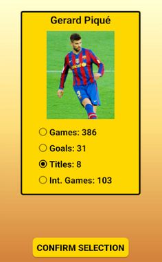 Primera División Top Trumps - Screenshot 2
