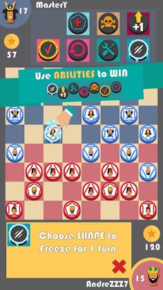 Chess & Checkers mix puzzles - Screenshot 2