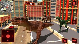 Angry Dino Smash City Rampage - Screenshot 2