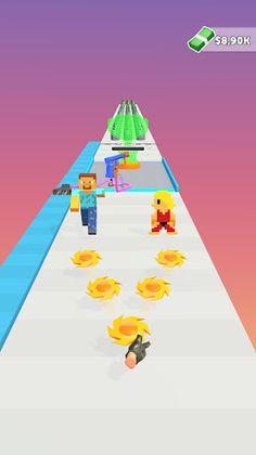 Voxel Crusher Run - Screenshot 3