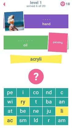 Mom's Word Game - Screenshot 2