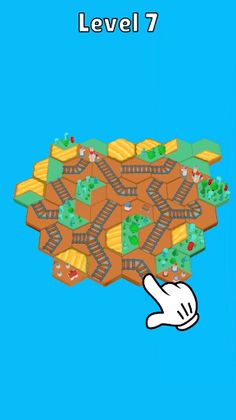 Hexa Rail Puzzle - Screenshot 1