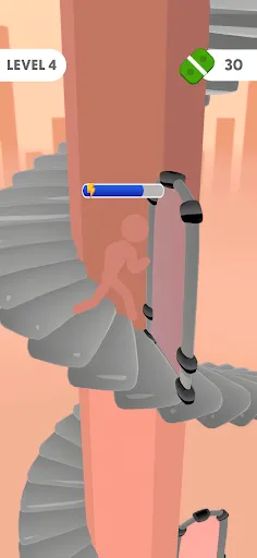 Color Down Stairs - Screenshot 3
