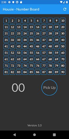 Housie Board - Number Picker - Screenshot 2