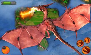 House Dragon Attack Simulator - Screenshot 1