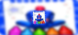 Spider hero coloring book man - Screenshot 1