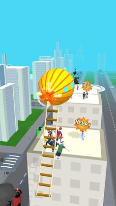 Hold the Ladder - Screenshot 1