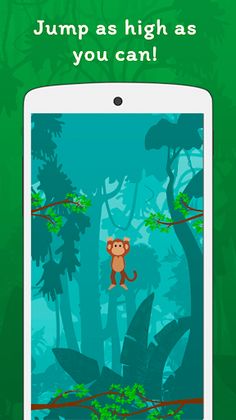 Jungle Monkey Jump - Screenshot 1
