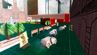 Cartoon Paper Derby Online Des - Screenshot 1